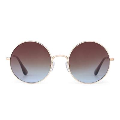 China Custom Designer L216 Shades Metal Round Frame Polarized Sunglasses For Men And Women L216 for sale