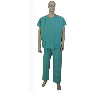 China With Links Free Samples Unisex Scrub Medical Panty Set Closure Shorts Sleeve Scrubs With Pockets for sale