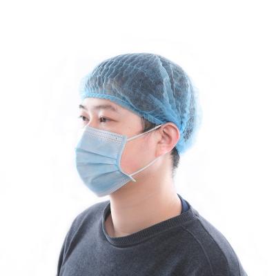 China Xianmeng 100% PP Single Elastic Double Elastic Nonwoven OEM Disposable Crowd Covers Buffy Clip Cap Hair Net Head Cover for sale