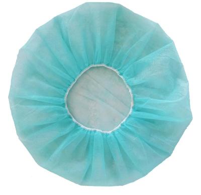 China Disposable Nurse Cap Surgeon Doubles Caps Non Woven Single Elastic Cloth PP Disposable Medical Caps Factory With Low Price for sale