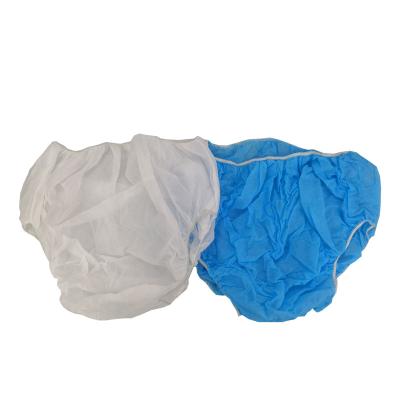 China Disposable PP Disposable Soft Pants Hotel Travel Shorts Shorts Spa Use Former Wear for sale