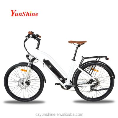 China Aluminum Alloy 700C Electric Road City Bike for sale