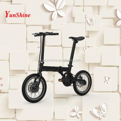 China Aluminum alloy Smart, xiaomi italian cycle 36v lithium battery e bike electric folding bicycle for sale