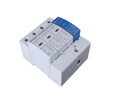 China Voltage protection Binele 20KA-40KA 385V surge arrester surge protector SPD BL1-C40 3P+N surge protection device for sale