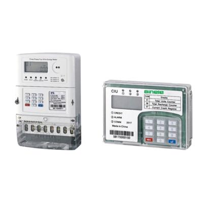 China Power Consumption Monitoring Energy Meter Electric Meter Wireless Smart Three Phase Electricity Meter for sale