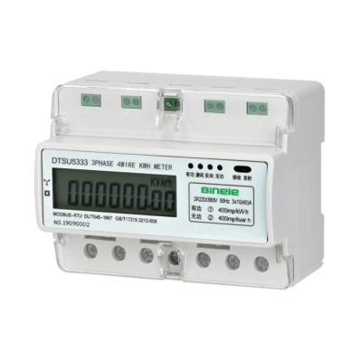 China Energy Consumption Monitoring Energy Meter Expert Three Phase Four Wire Din Rail Energy Meter Xtm024 for sale