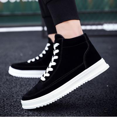 China Fashion Trend Comfortable Mid Cut Vulcanized Top Canvas Sports Shoes Sneakers For Men for sale