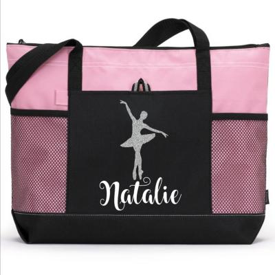 China Custom Logo Mesh Pocket Large Women Tote Luxury Multifunctional Bags for sale