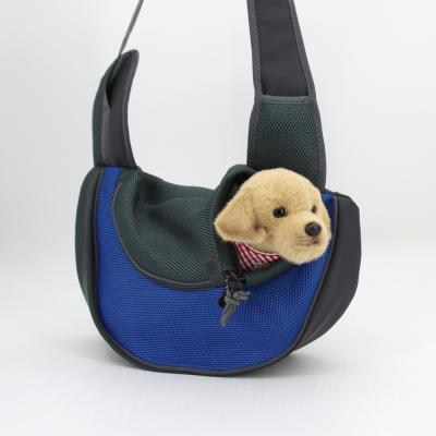 China Wholesale Lightweight Folding Small Dog Breathable Travel Cat Carrier Shoulder Bag for sale