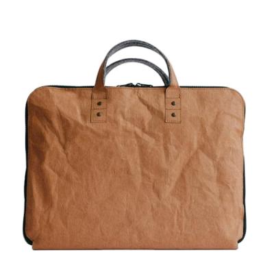 China Custom 15.6 Washable Paper Daily Life Tyvek Business Computer Men Laptop Bags for sale