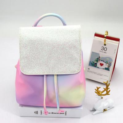 China Fashion Anti-theft Bags Women New Style Glitter Ladies Backpack Big Teen Girls Backpack Women's Backpack Duffle Travel Bag for sale