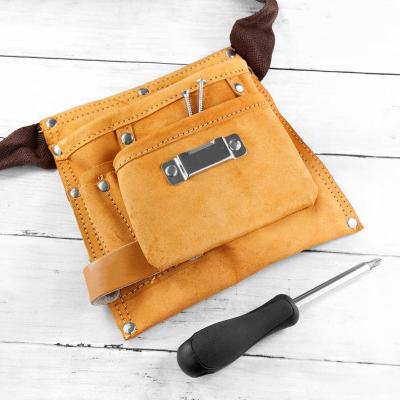 China Professional Leather Worker OEM Waist Tools Bag KS-GB-20111603 for sale