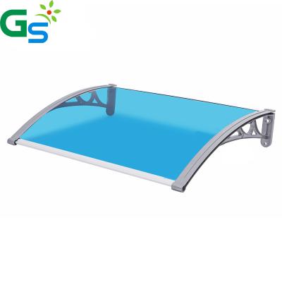 China 100% UV Protected Balcony Aluminum Patio Awning Cover Shed Polycarbonate Canopy for sale