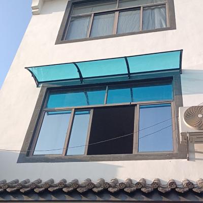 China Guansu customized high load bearing strength outdoor front door window aluminum bracket waterproof awning for sale