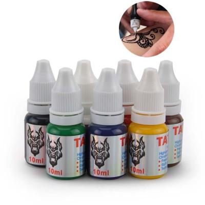 China Easy Liquid Cosmetic Vivid Tattoo Ink Eyebrow Microblading Eyebrow Ink Permanent Makeup Tattoo PMU Private Label OEM Private Label Tattoo Coloring Dye for sale