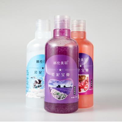 China Private Label Whitening Rose Gel Body Wash Exfoliating Body Care Bathing Gel For Dark Skin In Natural Skin Care for sale