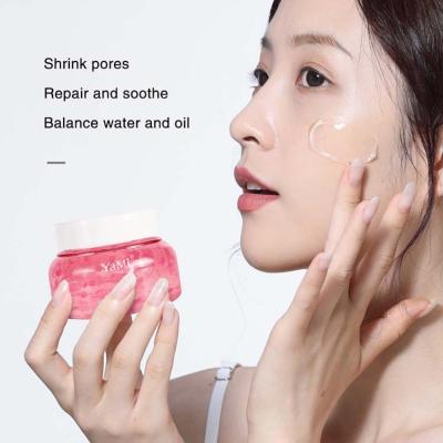 China Wholesale Korea Moisturizer Private Label Cosmetics Beauty Skin Care Pore Tightening Sleeping Transparent Face Mask Moisturizing Face Mask for sale