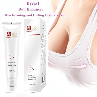 China Breast Enhancers Wholesale Private Label 100% Natural Organic Tightening Big Cupping Boobs Size Up Breast Enhancement Cream for sale