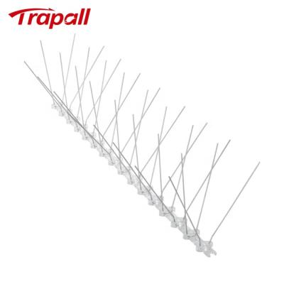 China Viable UV Pigeon Cat Squirrel Control Defender Anti Treatment Stainless Steel Bird Spikes for sale