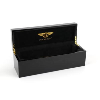 China Handmade Wine Box Custom Logo Luxury Wine Products Wooden Packaging Box for sale