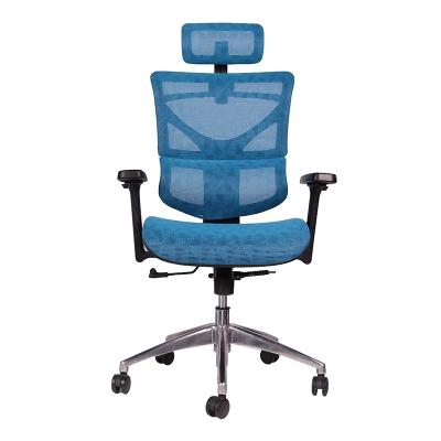 China Office Chair Swivel (Height) Adjustable High Back Mesh Chair Top Frame Ergonomic Office Chair Passed BIFMA Standard for sale