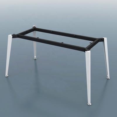 China Wholesale High Quality Easy Installation Foshan Stainless Steel Leg Desk Table View Desk Components for sale