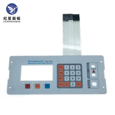 China Factory Direct Custom Waterproof Flexible Polycarbonate Controller Electronic Keypad Membrane Switch for sale