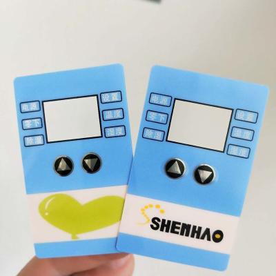 China Long Lifespan PET PC Digital PVC Printing Graphic Overlay Membrane Keypad Switch Sticker for sale