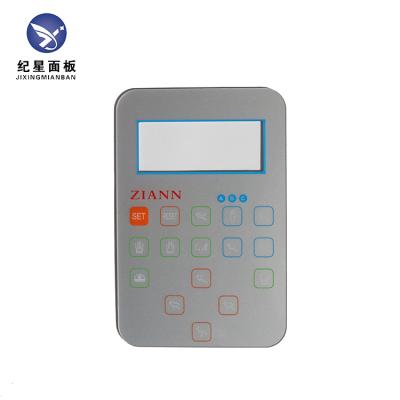 China Long Lifespan High Quality Digital Printing Graphic Overlay Membrane Keyboard Switch Sticker PET PC PVC for sale