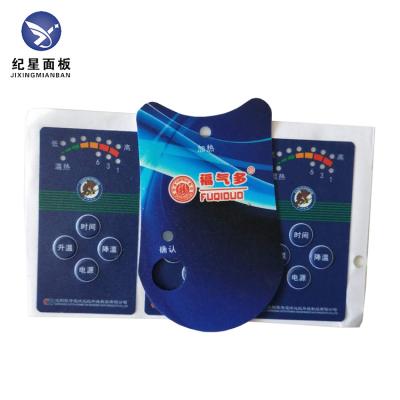 China Water-proof.durable.Eco-friendly and keypad customized temperature control membrane switch membrane switch for sale