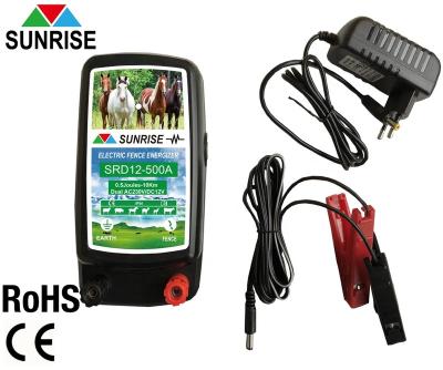 China Easily Assembled Animal SUNRISE Fence Charger and Powerd Fence Battery Energizer for Electric Fence for sale