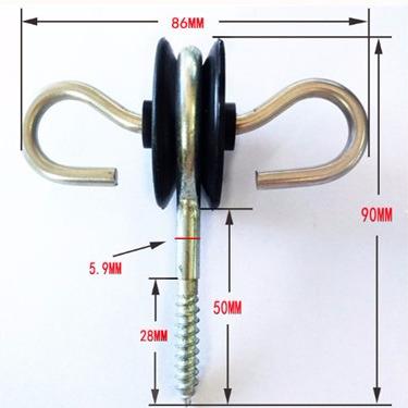 China High Tensile Barrier Energizer High Voltage Electrical Insulators for sale