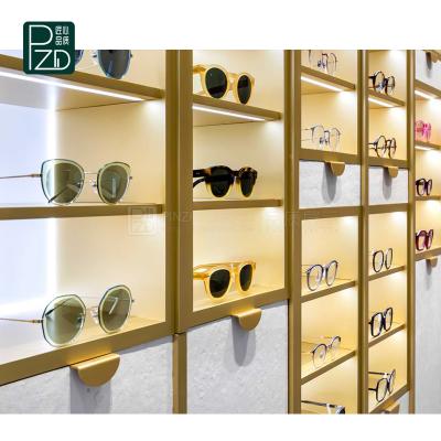 China Original Design Best Modern Luxury High End Glasses Shop Optical Store Design for sale