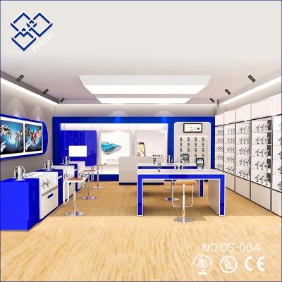 China Trendy Cell Phone Store Design Ideas Shop Counter Design for sale