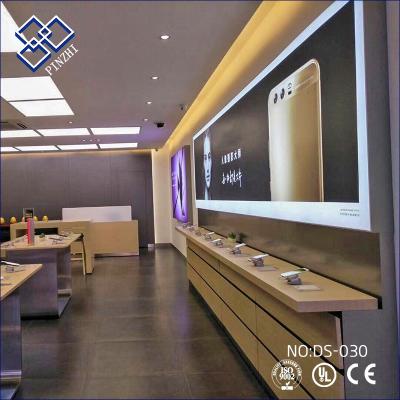 China Fashionable Glass Furniture Computer Shop Store Mobile Phone Display Showcase for sale