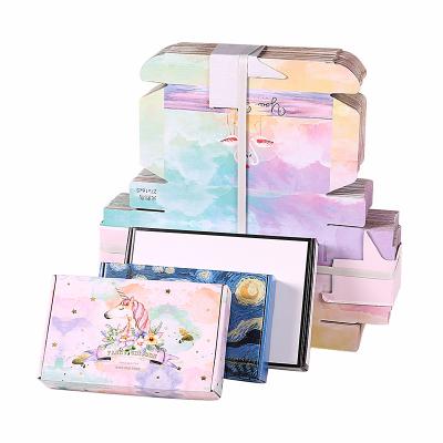 China Recyclable Cosmetics Packaging Color Gift Box Mask Product Box Customized Packaging Design And Printing for sale