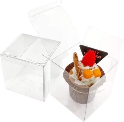 China Handmade Custom Personal Logo PP Clear PVC PET Candy Boxes For Candy for sale