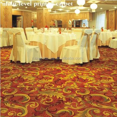 China New Design 100% Nylon Jacquard Printed Carpet For Hotel Banquet Hall Carpet for sale