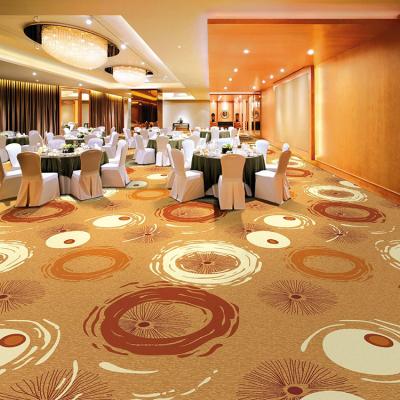 China New Design 100% Nylon Jacquard Printed Commercial Carpet For Banquet Hall for sale