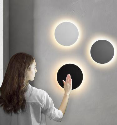 China Lighting Functions Vend Modern Circular Led Light On Wall Wall Lamps Led Wall Lamps Led for sale