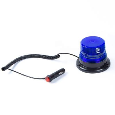 China Easy To Install 12V 80V Car Emergency Beacon Light Strobe Lamp Flasher Warning Blue For Police Ambulance Trucks for sale