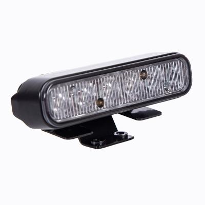 China High Quality Aluminum Head 6 LED Outdoor Mout Light Emergency Strobe +PC Grill Warning Light For Car Truck for sale