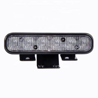 China PC+Aluminum DC12V 18watt Motorcycle Ice Blue Led Strobe Light Vehicle Car Flashing Warning Lights For Sale for sale