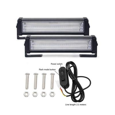 China Car ; Truck ; Ambulance 12V 20W Red and Blue Grill Car LED Strobe Light Warning Stick with Controller for sale