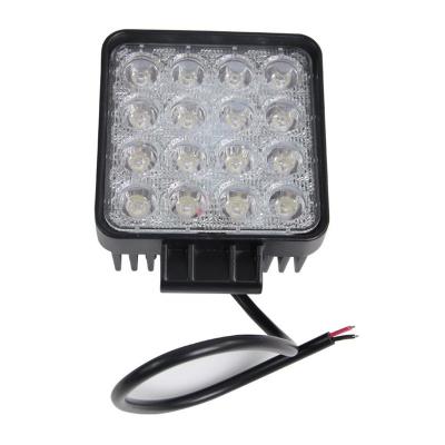 China Aluminum Housing 48W 12-24V LED Work Light Diecast Offroad LED Work Light For Truck Car Boat Mining ATV Light SUV 4WD for sale