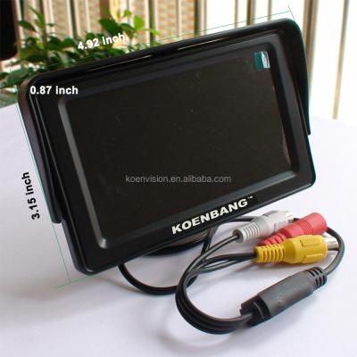 China Koen Stand Alone CE RoHS Stand Alone Car Monitor Car Monitor 4.3 Inch LCD Display for sale