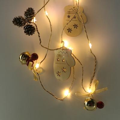 China 3*AA Indoor LED Fairy Lights with Hemp RopeThanksgiving Decoration Lights LED Gifts for sale