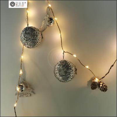 China Indoor Light Home Decoration Hemp Rope Light LED Light With Remote Control for sale