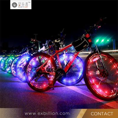 China It is used to decorate the bicycle battery operated 4.5v night (outdoor use) led bicycle light bike wheel decoration led string light for sale