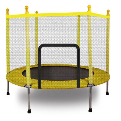 China With Protective Net Trampoline Sales Park Elastico Indoor Professional Children's Trampolino Round Cartoon Blow Deals Mini Fitness for sale